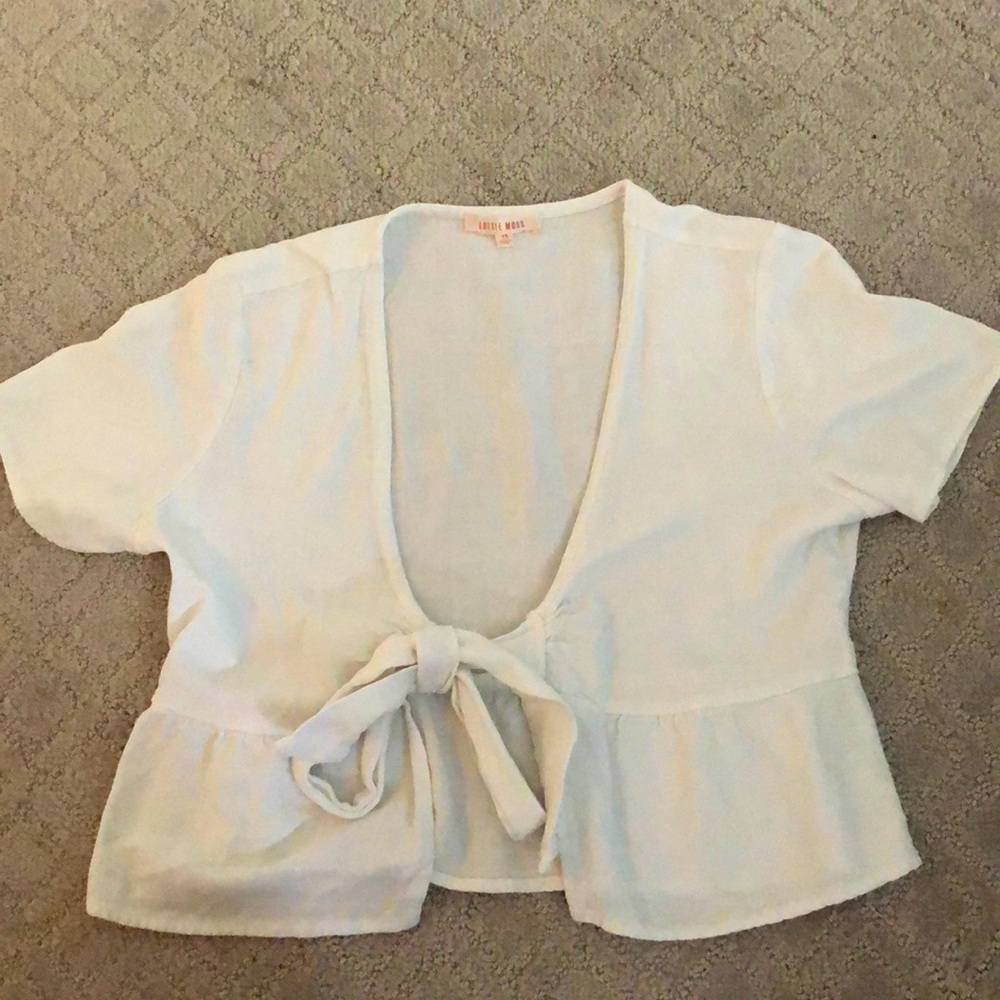 tie front top